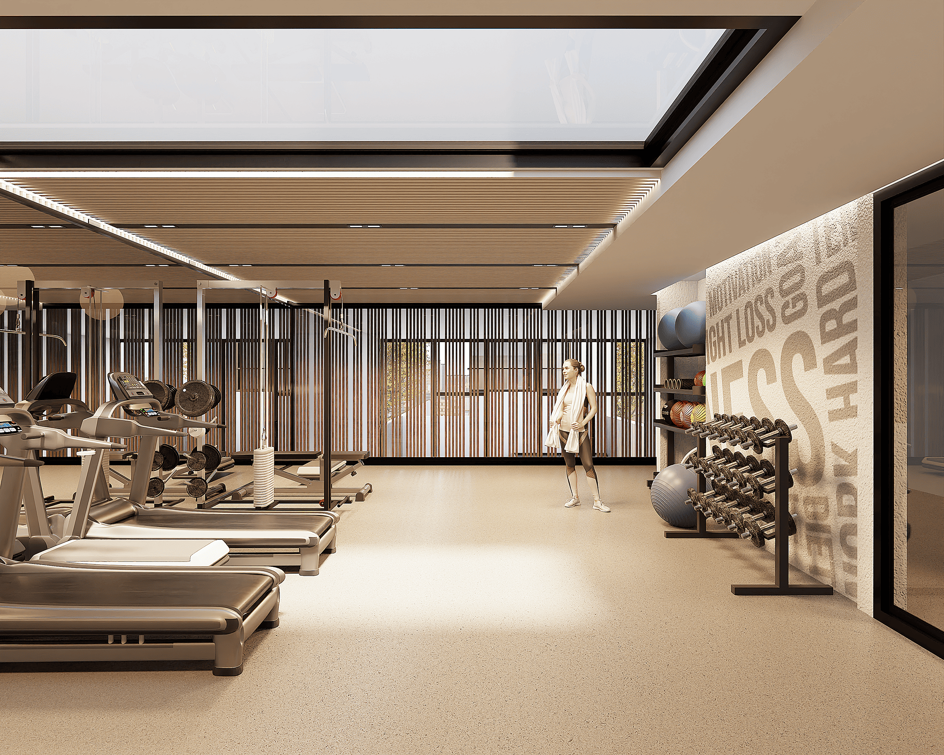 Gimnasio del edificio