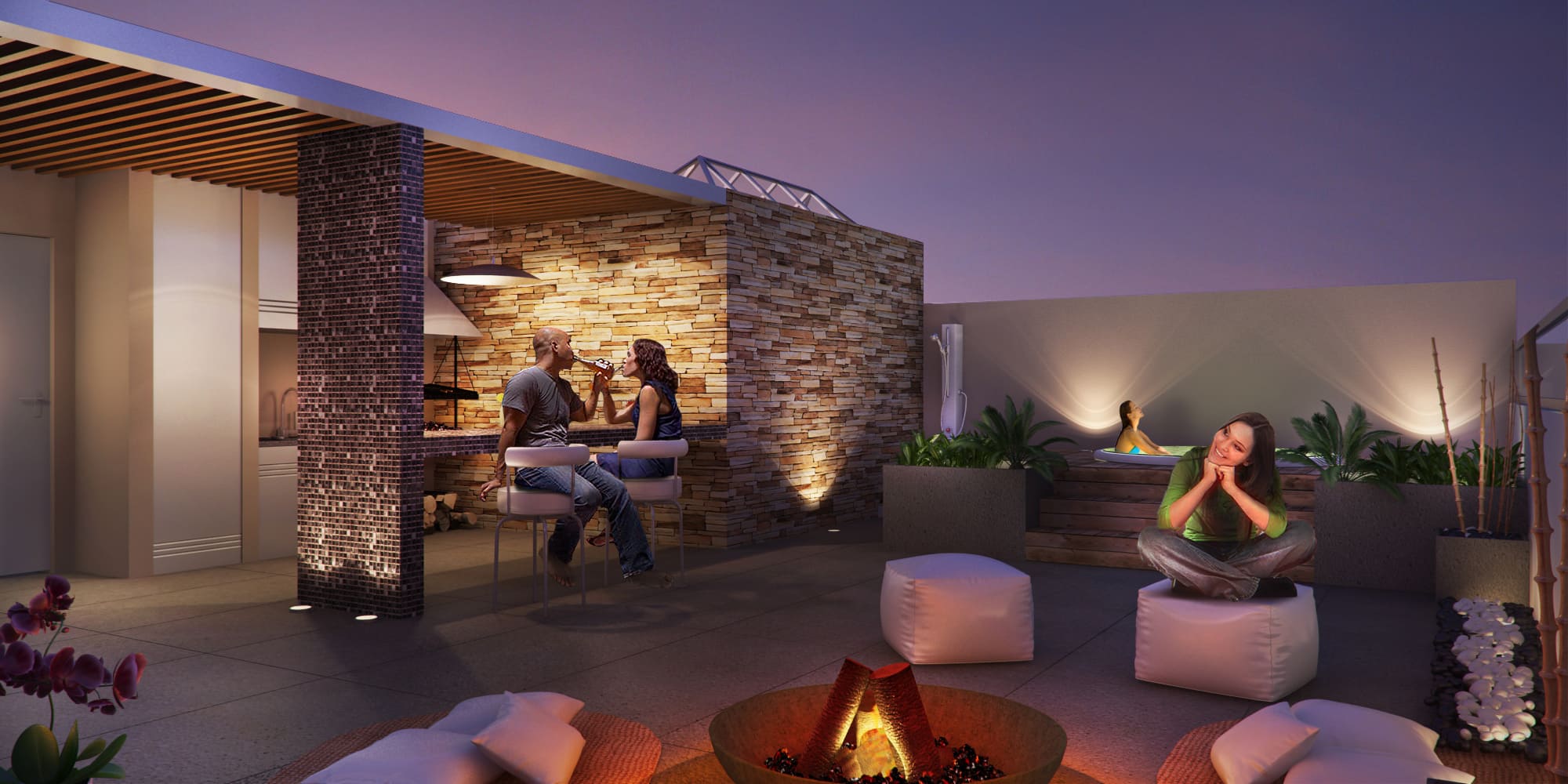 Terraza del edificio