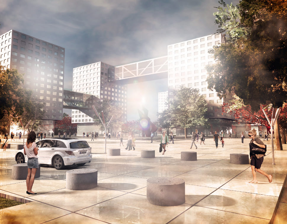 Viviendas multifamiliares de gran escala