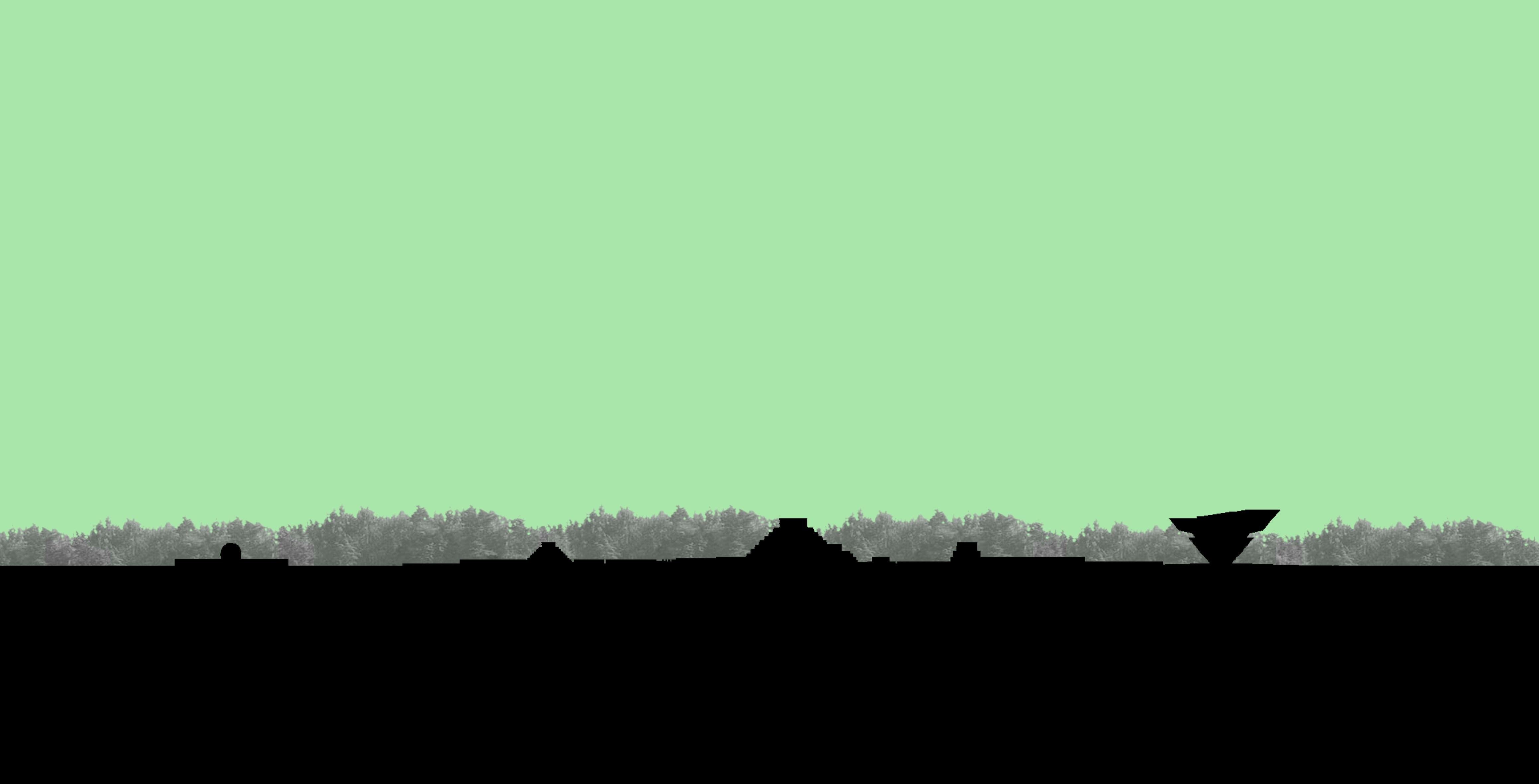 Perspectiva del conjunto museográfico